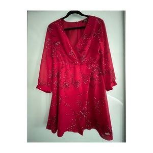 Madewell dress with floral design